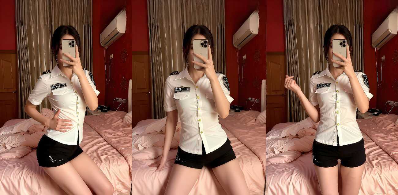 极品福利姬【小慧慧不吃鱼】588门槛女警制服自慰，无毛嫩穴扣逼高潮爽翻天