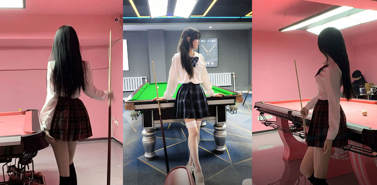 顶级撩妹达人【崔浩轩】极速约炮台球宝贝，洗手间深喉口交后入激烈打桩，数百人微信群