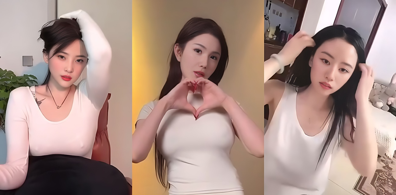 抖音各大女神闪现合集，露点擦边炉火纯青，衣衫半褪春光乍泄，曲线玲珑欲遮还露堪称福