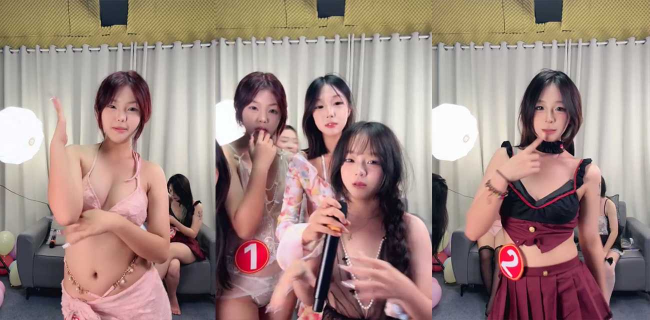多人情色直播顶流【M8女团】最新录屏流出，多为极品清纯少女反差出镜，透明情趣内衣裸