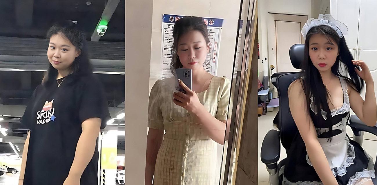 湖北小少妇【丁曲馨】与炮友偷情视频曝光，女仆制服揉奶扣穴表情淫骚，爆操骑乘爽到尖