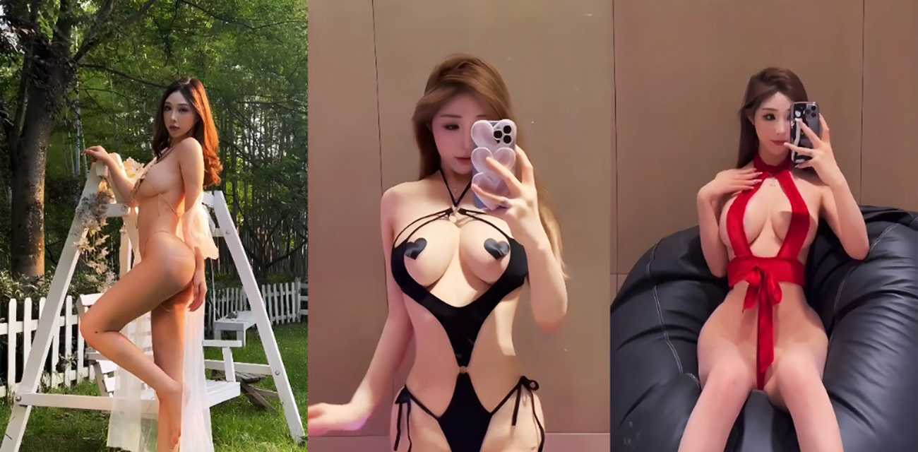 极品美女网红【超辣的林一】最新定制合集，完美爆乳炮架肉菩萨上演超淫情趣露奶秀，宅