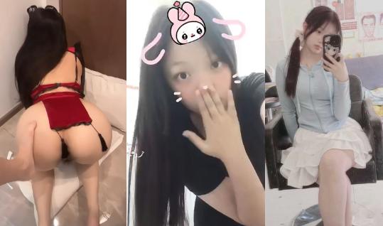 广东工业大学【方雅琴】马尾飘飘竟被金主调教成性奴母狗，揉着饱满大奶后入抽插淫叫不