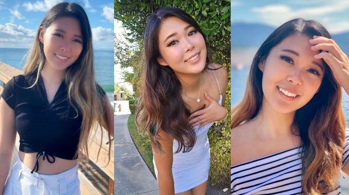 美籍华人网红女歌手【ExtraEmily】中文名李雪莉私拍流出，反差婊深喉口交还用筷子夹鸡