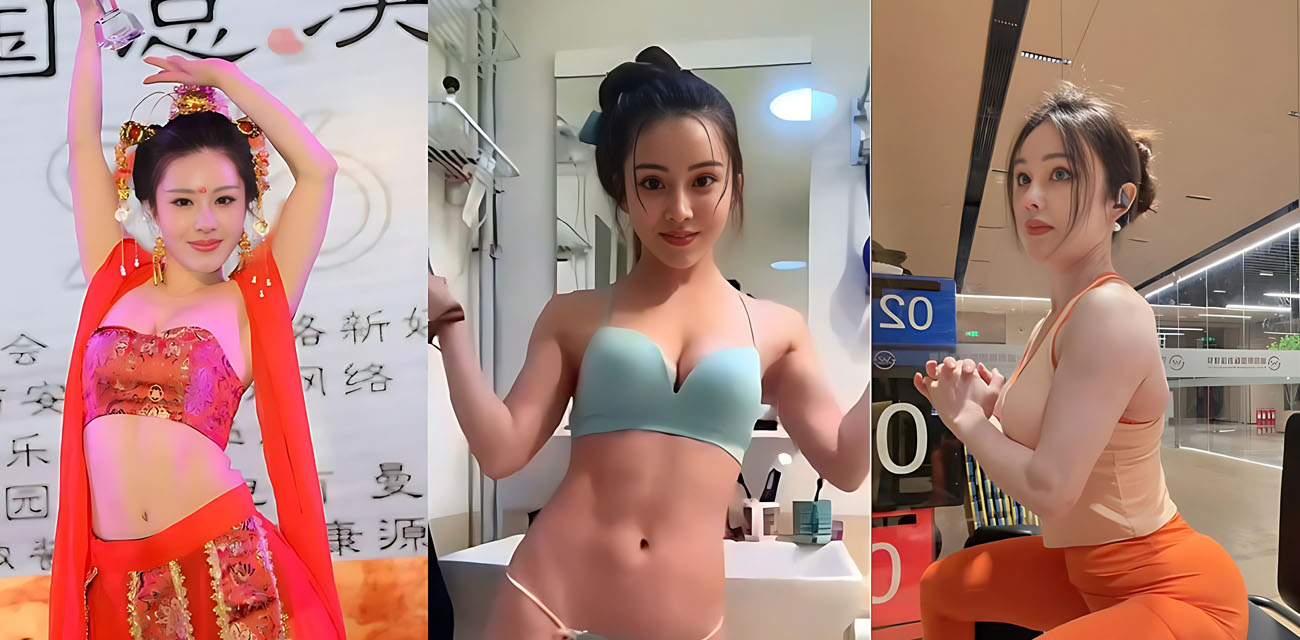 超美健身美女【袁合荣】洗漱台前双腿大开被猛操，肌肉线条紧致清晰凡尘俗子怎敢妄言驾